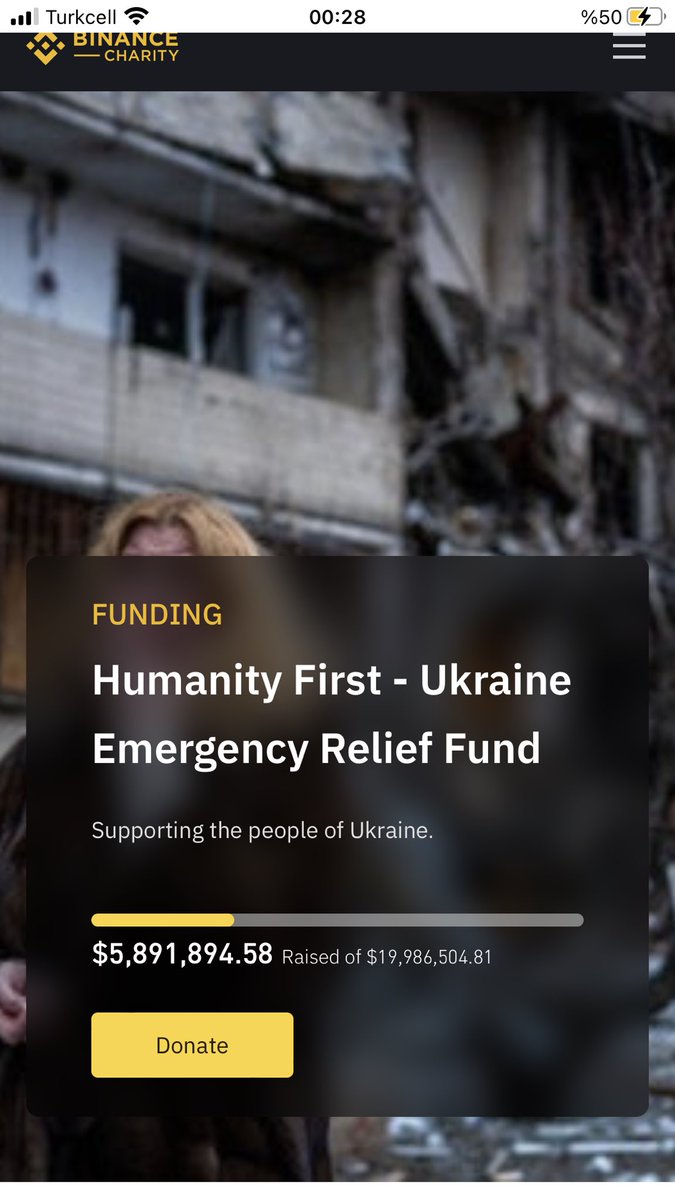 letcoinshop's tweet image. @binance opened a donation for @Ukraine and it’s almost 6m$ you are the best @cz_binance  as usual 👏👏👏👏