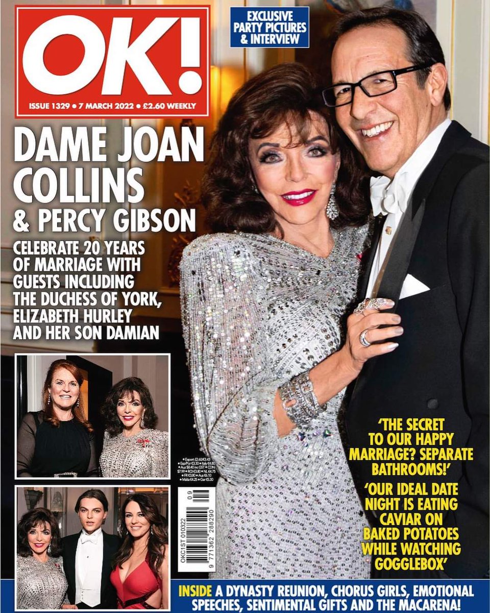 shop_joan's tweet photo. Releasing tomorrow. Pick up a copy of this very special edition and see exclusive photos from Joan's and Percy's anniversary bash! https://t.co/HnHwnUOqXC