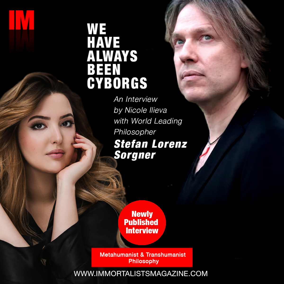 immortalistsmag's tweet photo. Read this exclusive new interview with World Leading Metahumanist &amp; Transhumanist Philosopher, Stefan Lorenz Sorgner, about his new book "We Have Always Been Cyborgs." 

Read it here: https://t.co/VaMNMMWRKc

#StefanLorenzSorgner #Transhumanism #Metahumanism #ImmortalistsMagazine https://t.co/0VOZOOMqJq