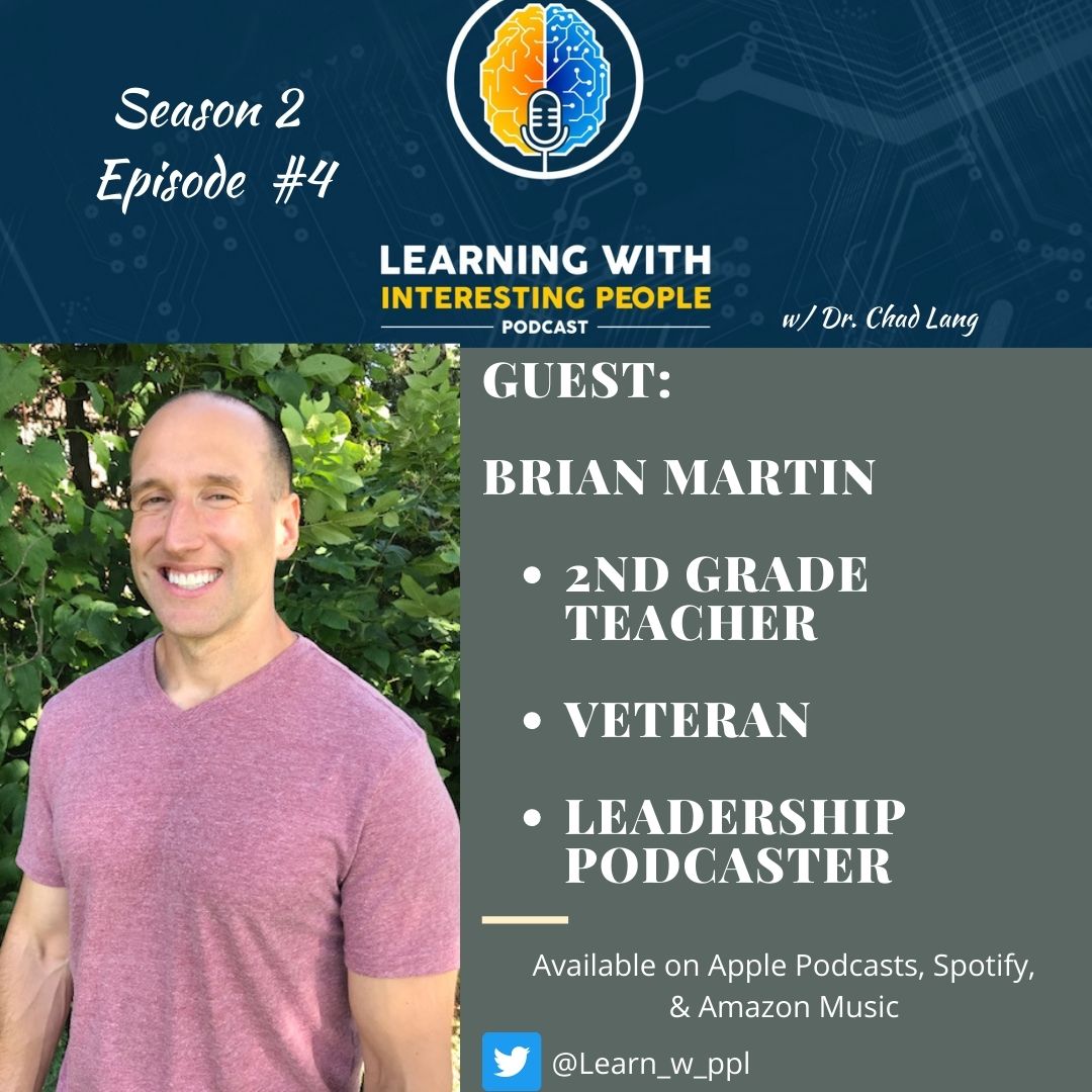 Learn_w_ppl's tweet photo. New episode alert!!!  You will leave this episode fired up for a new week, new month, &amp; 2022.  @bmartinreal is the REAL deal! Our conversation with @Chad_mLang &amp; Brian is now streaming on all major podcast platforms and online:  https://t.co/CIy21Bv8nl https://t.co/hDSPIyCPbP