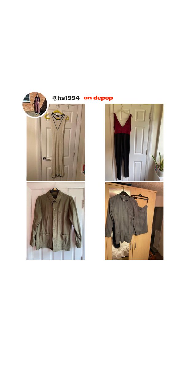StraceyHeather's tweet photo. https://t.co/qtKcbn3KyU #preloved #prelovedclothing #depop #depopUK #newitems #dress #jumpsuit #jacket #coord #twopiece #vintage https://t.co/3xbBJvNl7T