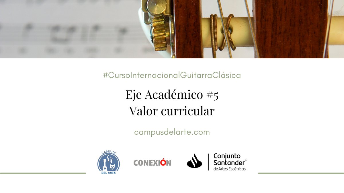 CampusDelArte's tweet photo. ¡Participa en el #CursoInternacionalGuitarraClásica y obtén tu certificado a través de la Universidad de Guadalajara!

Convocatoria:
https://t.co/6ySgO3ULVY https://t.co/30uhIQUuqn