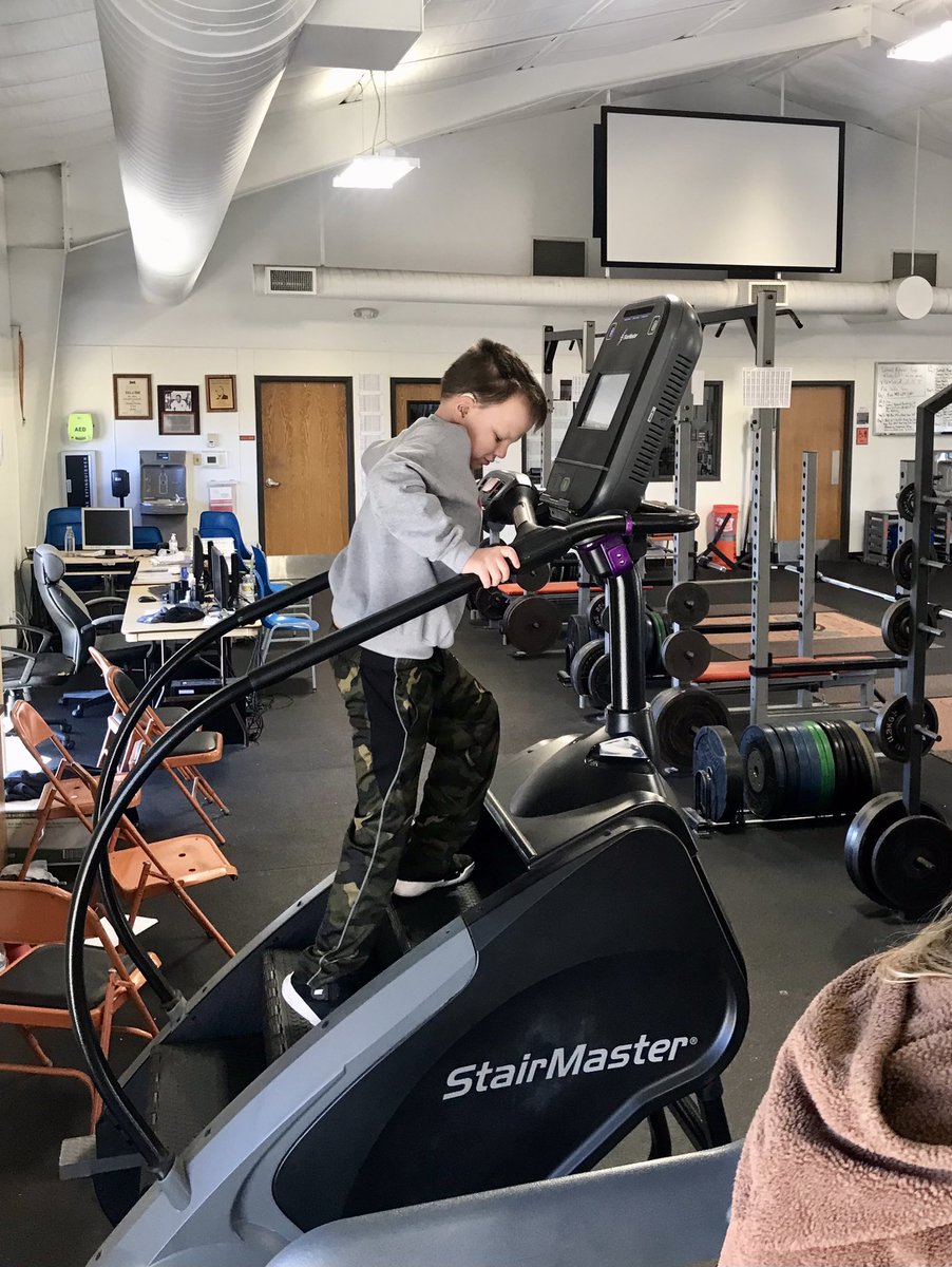 I am going to feel this tomorrow. Go Tiger - Coach Cy