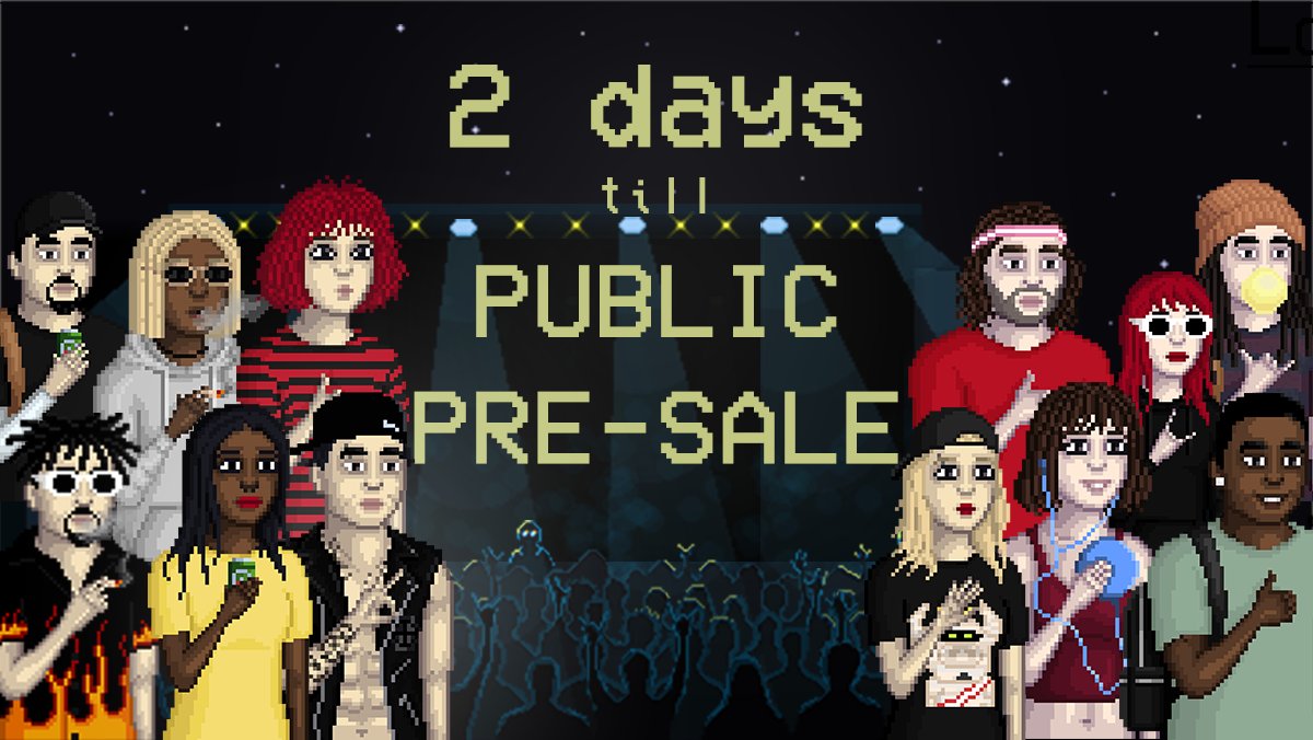 DUDES, DUDES, DUDES! 👨🏻👩🏽👱🏼‍♂️👩🏿‍🦰
Only 2 days left until the drop. Who will get his own #Dude to enter #TruEra Festival? 

#CNFT #CNFTDrop #NFTDrop #NFTMusic #CNFTMusic #CNFTCommunity #Cardano #CardanoCommunity