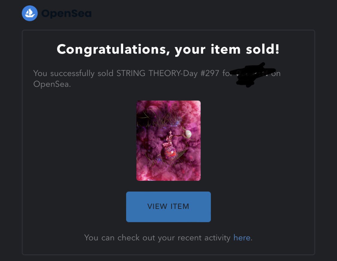 Idk wtf is happening!! Another anonymous collector has just picked up one of my favorite Daily Renders from the Daily Render Collection! “STRING THEORY” Day #297!!!

Please contact me so I can thank you personally! Truly so grateful!

#NFTCommunity

opensea.io/assets/0x495f9…