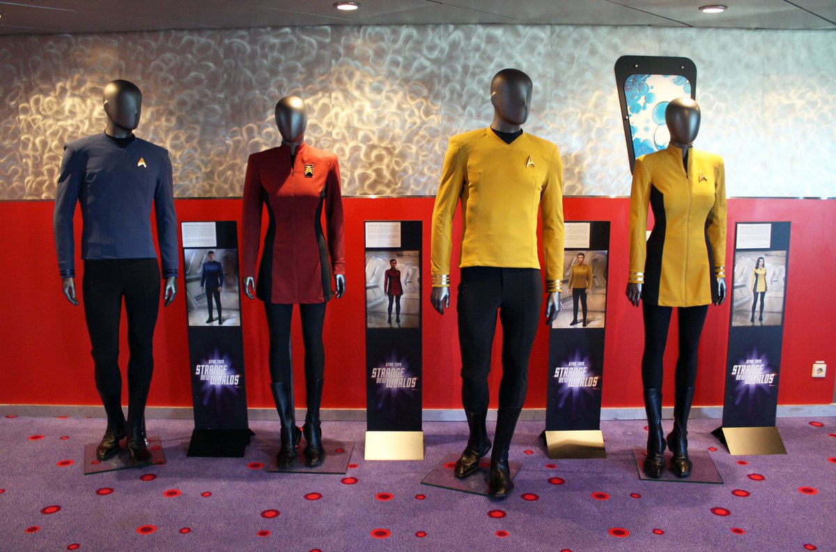 A peek at the Starfleet Museum aboard Star Trek: The Cruise V #StarTrek.