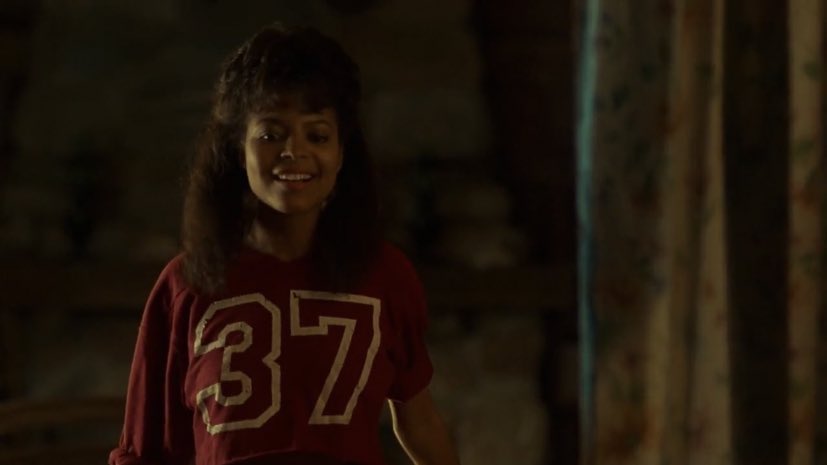 slasherbaddies's tweet image. crop tops in horror movies: a thread