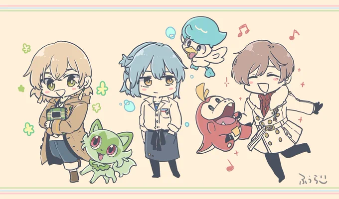 まほポケ
新御三家とお友達になってほし😁 