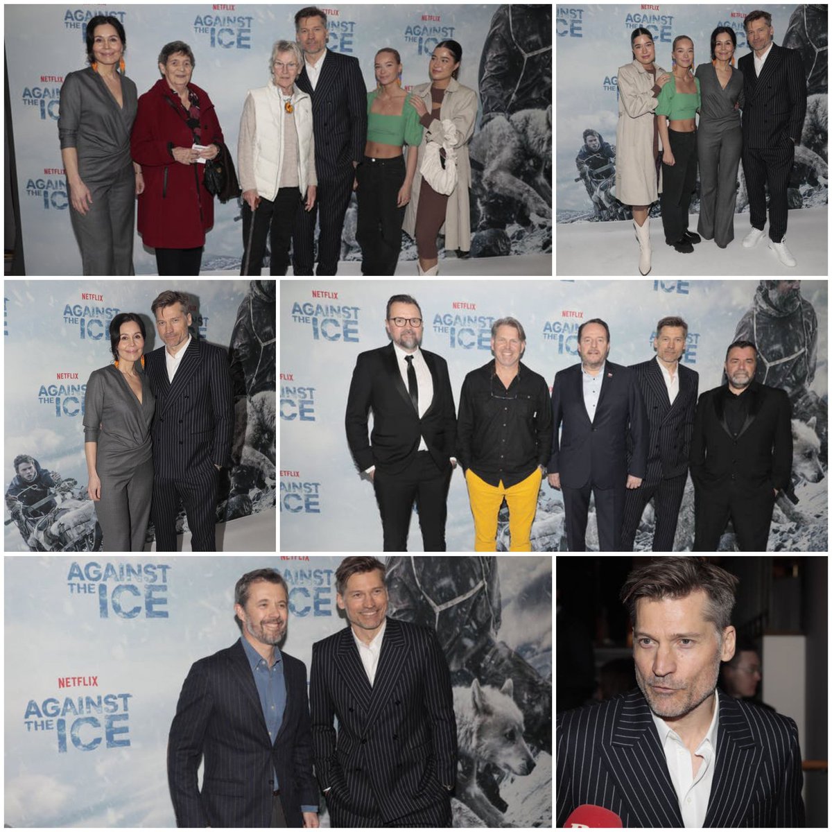 NinaNorlund's tweet photo. Tonight there was a #AgainstTheIce premier in Denmark. Only three days left until we can finally watch it on Netflix 🙌🙌🙌 https://t.co/nDXhYHOO1Z