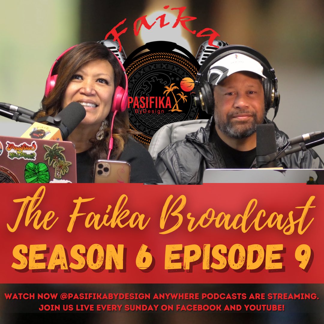 PasifikaBDesign's tweet photo. Carl &amp; Nackie discuss Russia &amp; Ukraine and the latest Supreme Court nominee and so much more.  Come Faika with us. Click the link below.  
#faika #hottopics #sunday #podcast #culture #pacificislanderchat #ourcrazylife #pasifika #pbd

https://t.co/kwpcRri47P https://t.co/d9L2vOuIaE