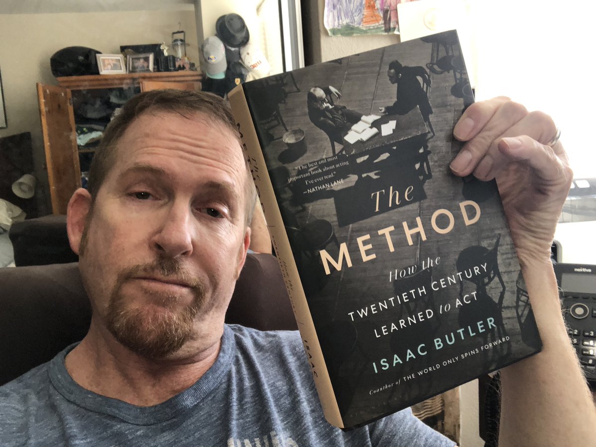 MeisnerActor's tweet photo. Okay! Kids are sequestered, wife is watching a movie = time to take hide out and knock out a few more chapters of #TheMethod "How the Twentieth Century learned to Act" by #IsaacButler @parabasis #InstantClassic #Acting #Stanislavski #Meisner https://t.co/ligsAkmwfO