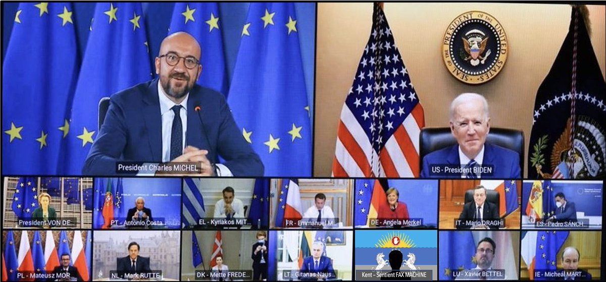 Delighted to be playing a central role in EU/US discussions in place of our ^formerly^ “great” so-called former colonial masters who are still busy working out how to not help Ukrainian refugees