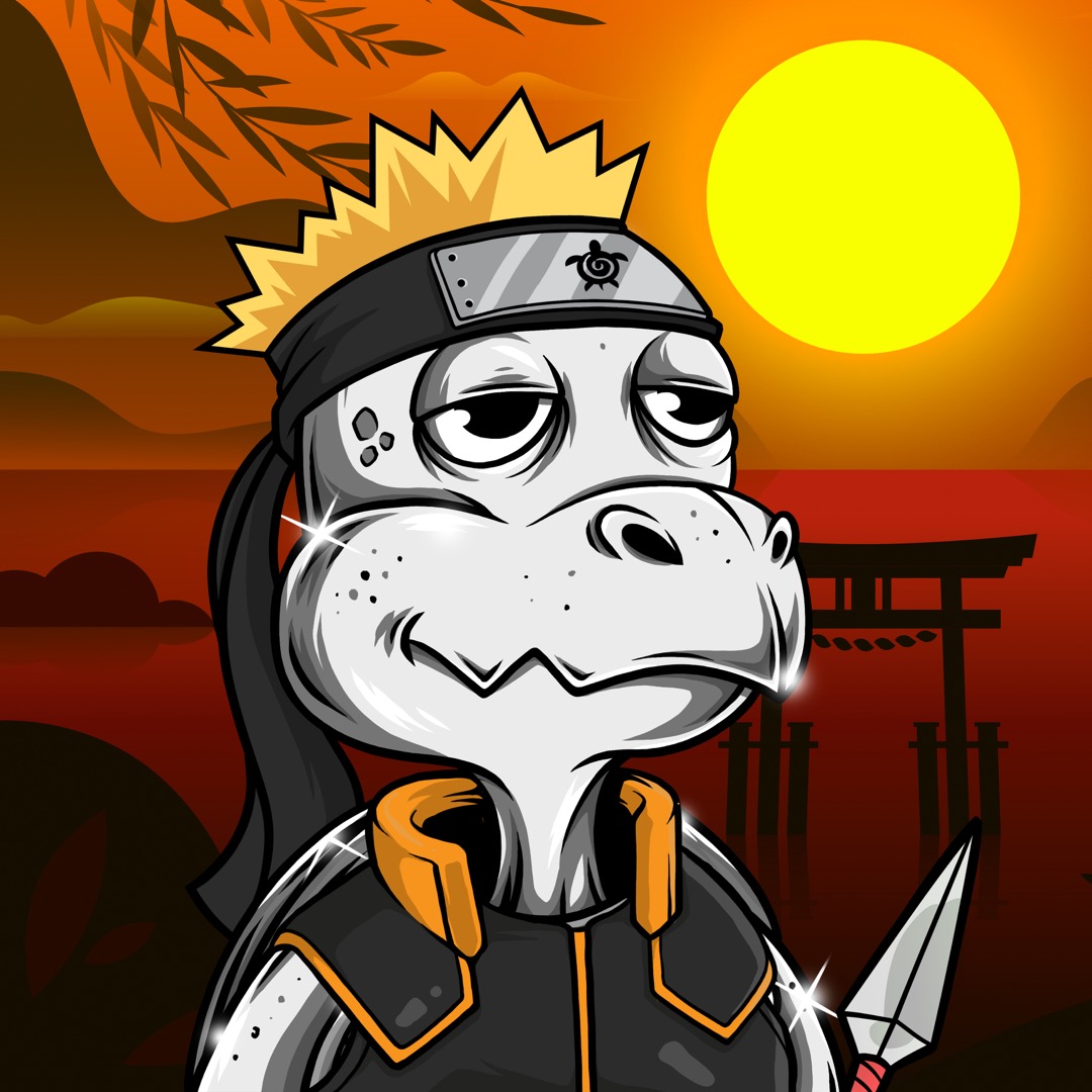 🎉NEW DROP: NINJA TURTLE

Raffle to purchase at 0.08 for 24hrs. 

👇Now in the TiredTurtle Discord: 
discord.gg/C3Aue7NC8E

#NFTCommmunity #NFT #NFTdrops