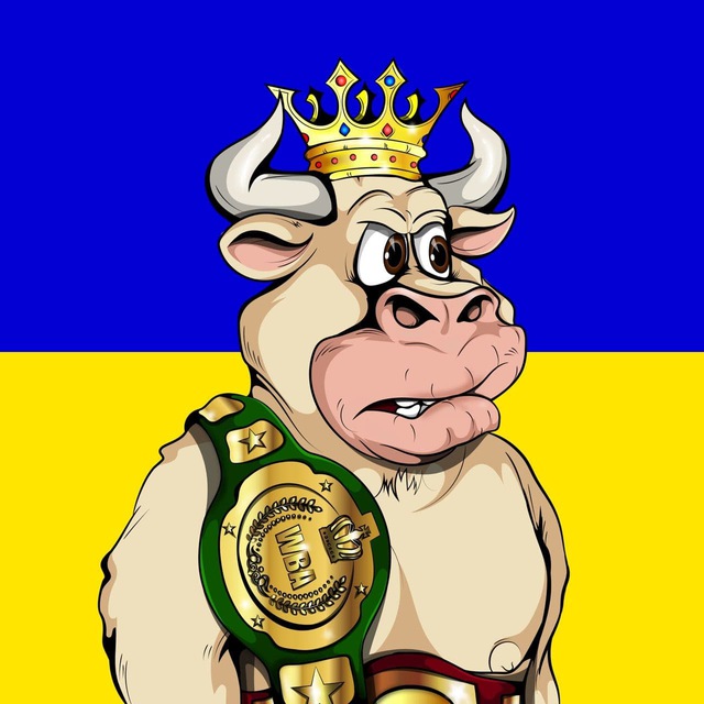 Designer_0x's tweet photo. Last year, I designed a 1 to 1 custom bull for @usykaa as part of a collaboration with the boxer

I will be auction this bull off to support the Ukrainian families fleeing. 

Please help and rt this.

Join here:
https://t.co/rCR0QEdclY

#nft #UkraineUnderAttack #Ukrainian https://t.co/TOAnhFKfTt