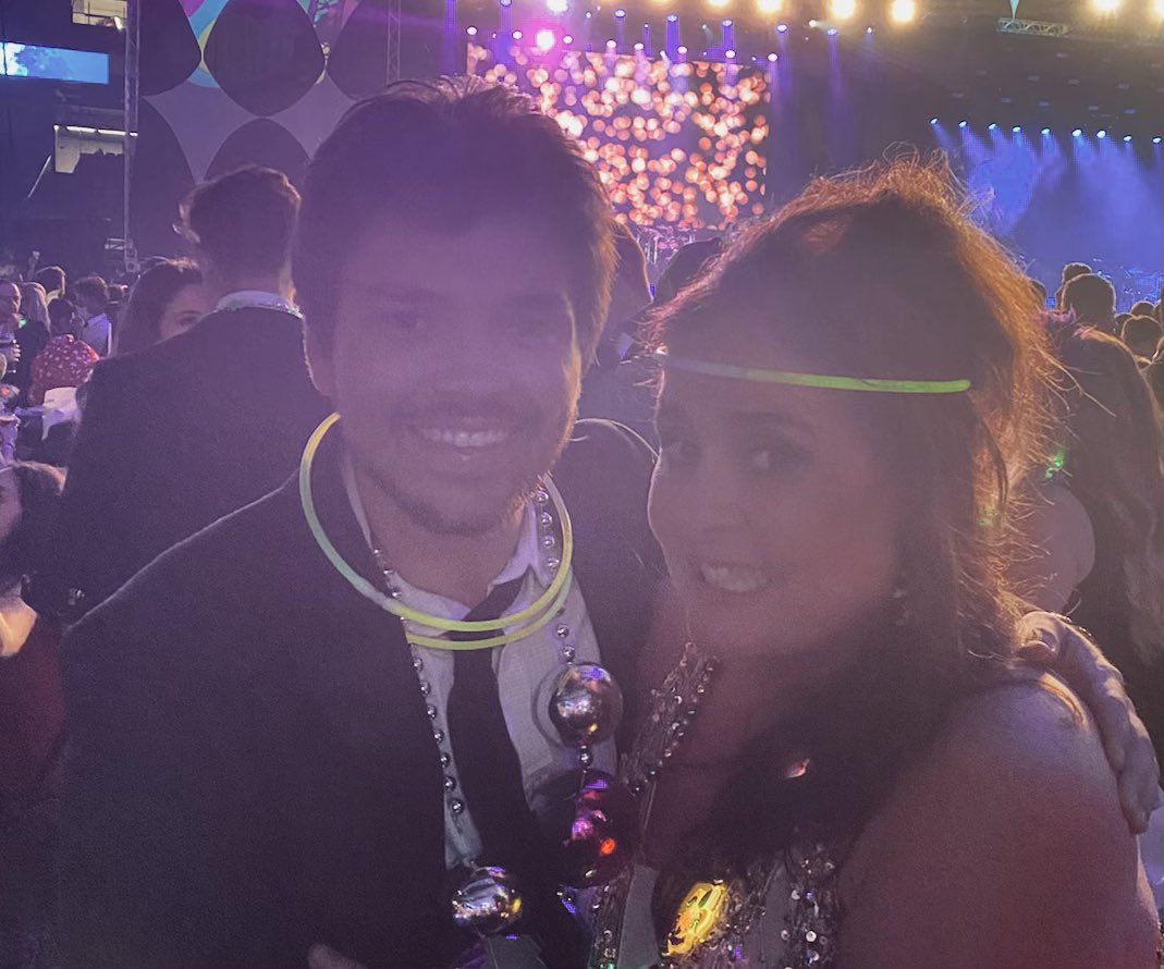 Great seeing u <a href="/imtrob/">T Rob</a> at Endymion Extravaganza. Tell mom &amp; dad I said hello!