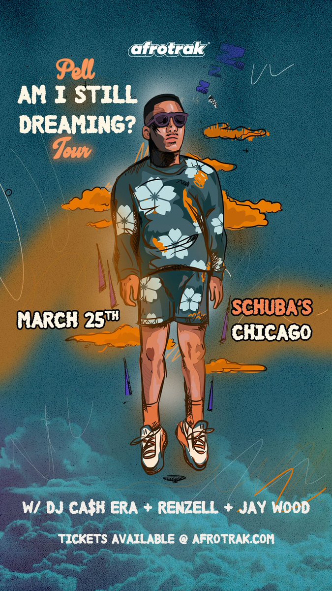 AND WE BACK‼️‼️

Blessing the stage wit my boy <a href="/PELLYEAH/">pell🕴🏾💛</a>  for the “AM I STILL DREAMING?” tour on the 25th. We performing all the bops and some unreleased shit too. Slap that link for me and I’ll see you there. 

Inna minute 🎱🌎

eventbrite.com/e/afrotrak-pre…