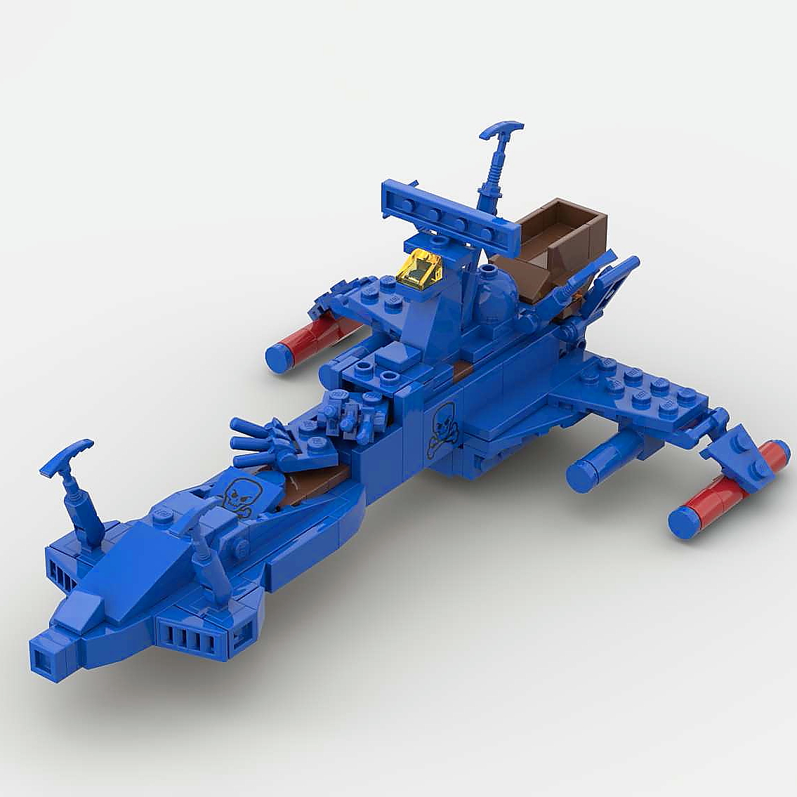 photokids_tweet's tweet photo. ハネ(仮)を付けたらそれらしくなった感じ
#レゴ #lego #アルカディア #arcadia #ハーロック #herlock #海賊 #pirate https://t.co/qezmqWPylS