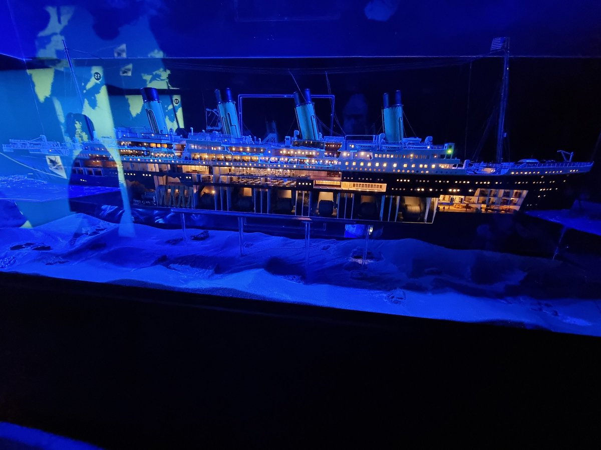 ffeclimited's tweet photo. Went to the Titanic Exhibition today and well worth a visit. Couldn't resist a picture of the deckchair. Great image for many other presentations....
@TitanicExhibit https://t.co/gmrIdOlZdq