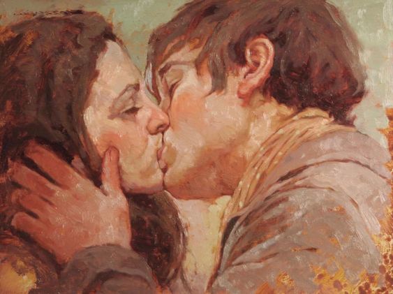 artfullycurated's tweet image. Saying Goodbye by Joseph Lorusso
