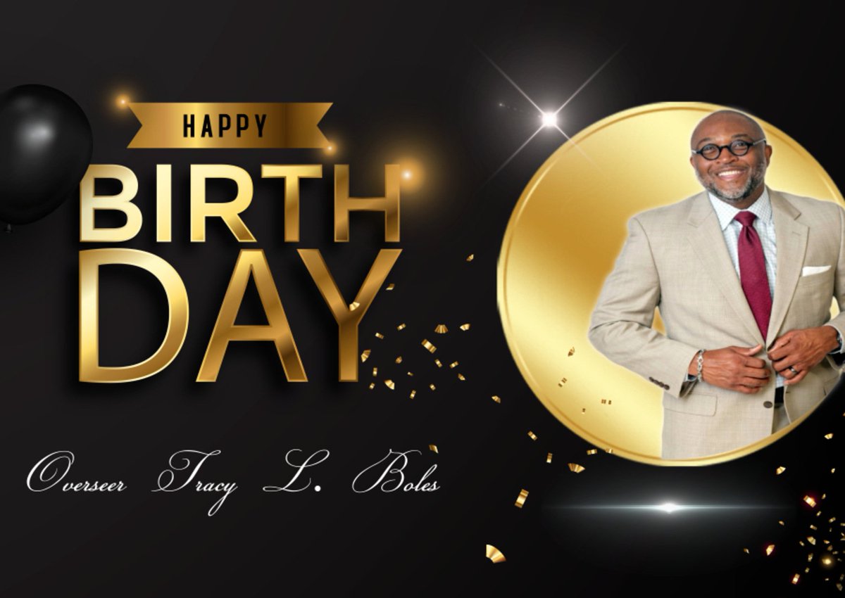 athensdistrict's tweet photo. The Athens District FGBCFI would like to wish our Overseer, Overseer Tracy L. Boles a very Happy Birthday! https://t.co/zY00D43onV