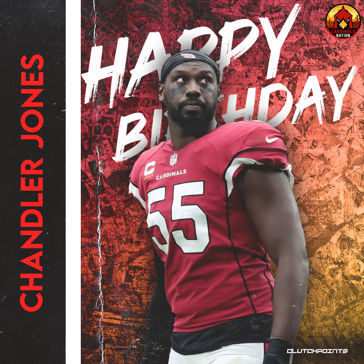 Join Cardinals Nation as we greet 4x Pro Bowler and SB Champ, Chandler Jones, a happy 32nd birthday! 