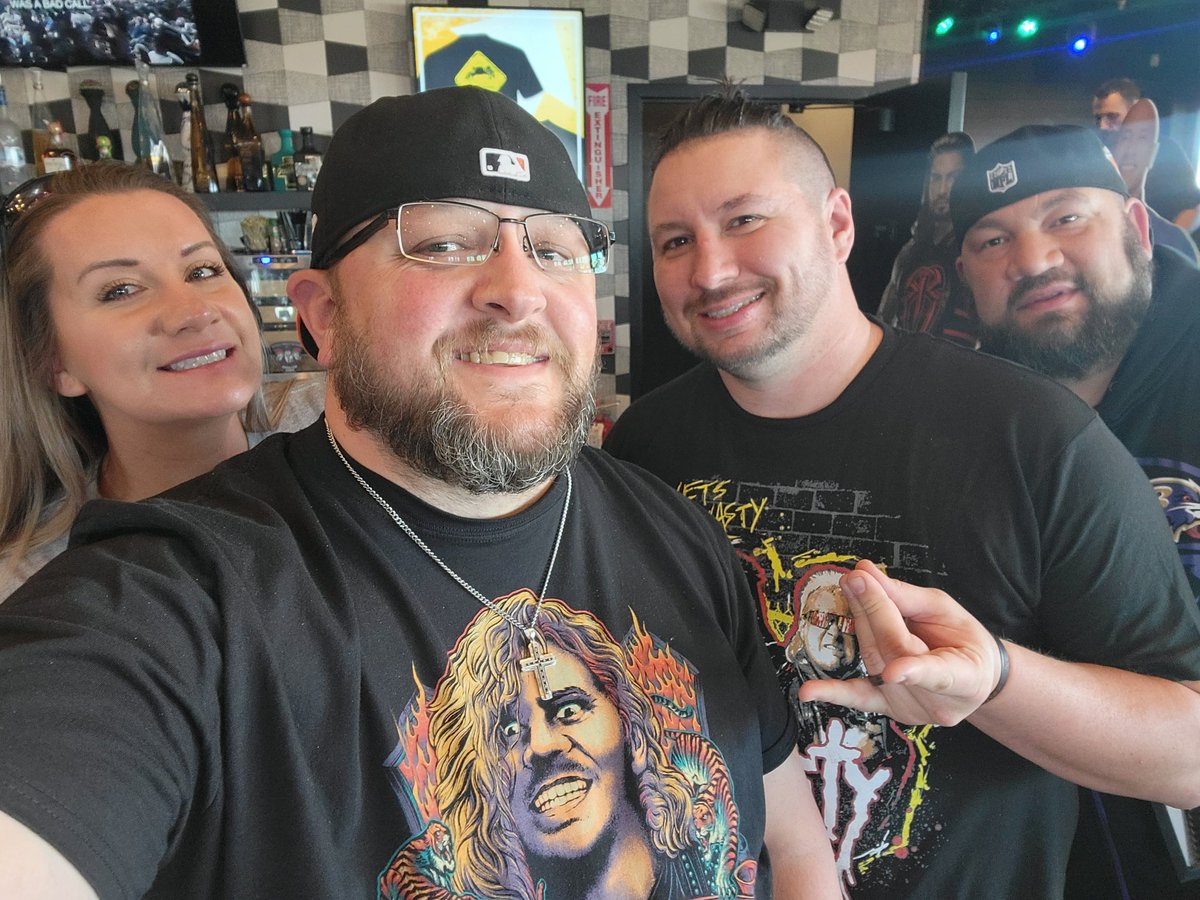 Another great time had at @JimmysSeafood . Another strong showing in the Pro Wrestling Trivia. 1st place our 1st time and only missed it by 4 points this time. We'll be back. Shoutout to host with the most @AwesomeBigMike . #CreativeControl