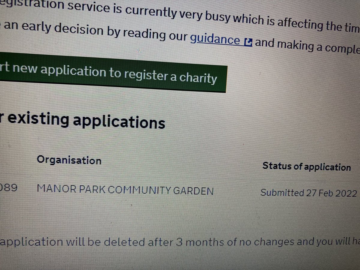 🌷Finally submitted - <a href="/MPComGarden/">Manor Park Community Garden</a>’s application to become a charity 🌷