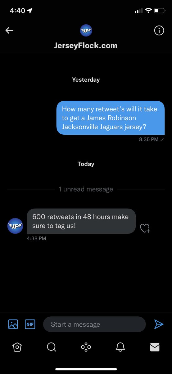 JakeTheSnake441's tweet photo. Hey everyone I need y’all’s help! Been wanting a @Robinson_jamess jersey since last year! #Jaguars @Jaguars @JerseyFlock https://t.co/QYkNNbRfIV