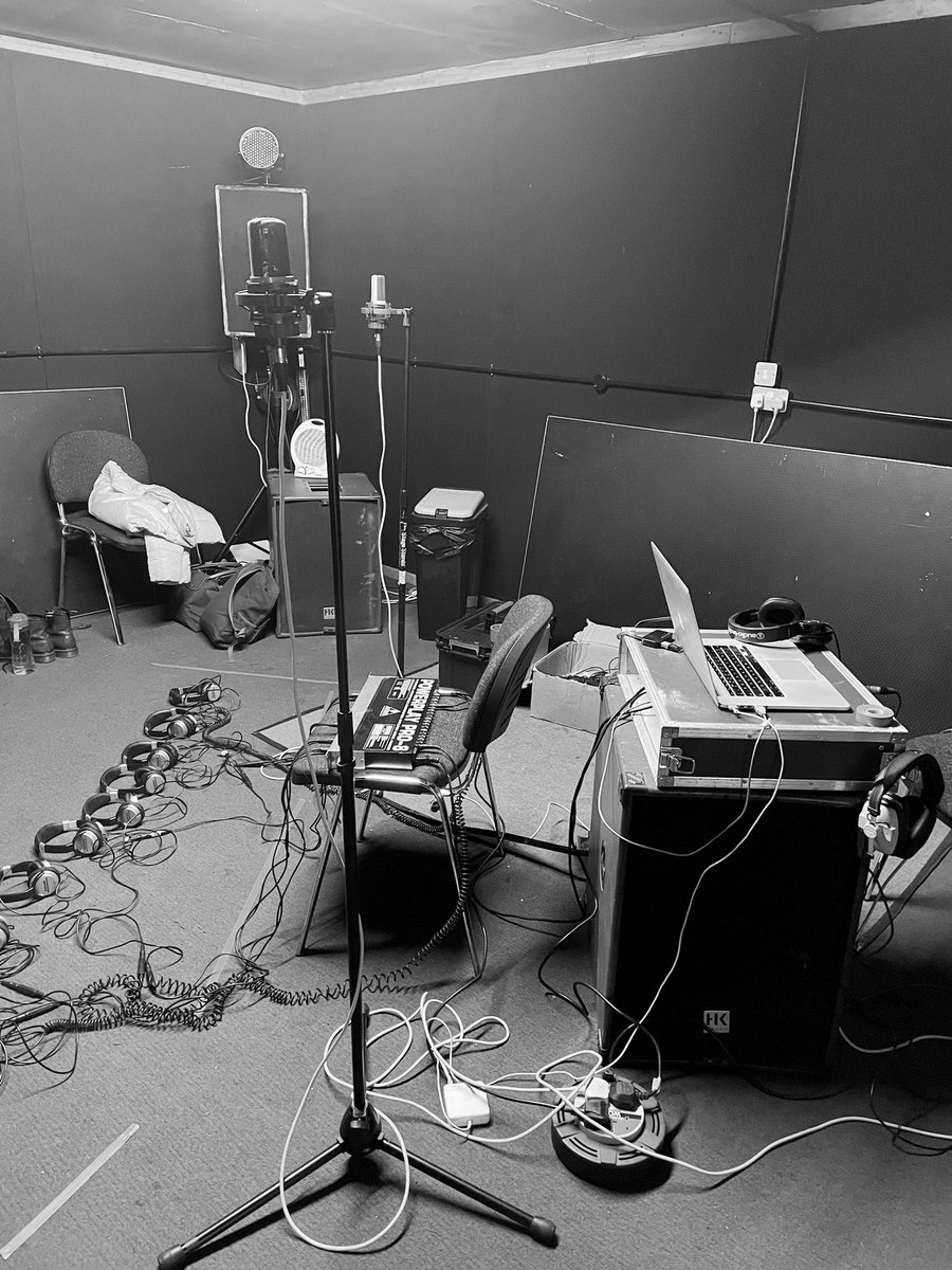 Bit of vocal tracking today 🙌