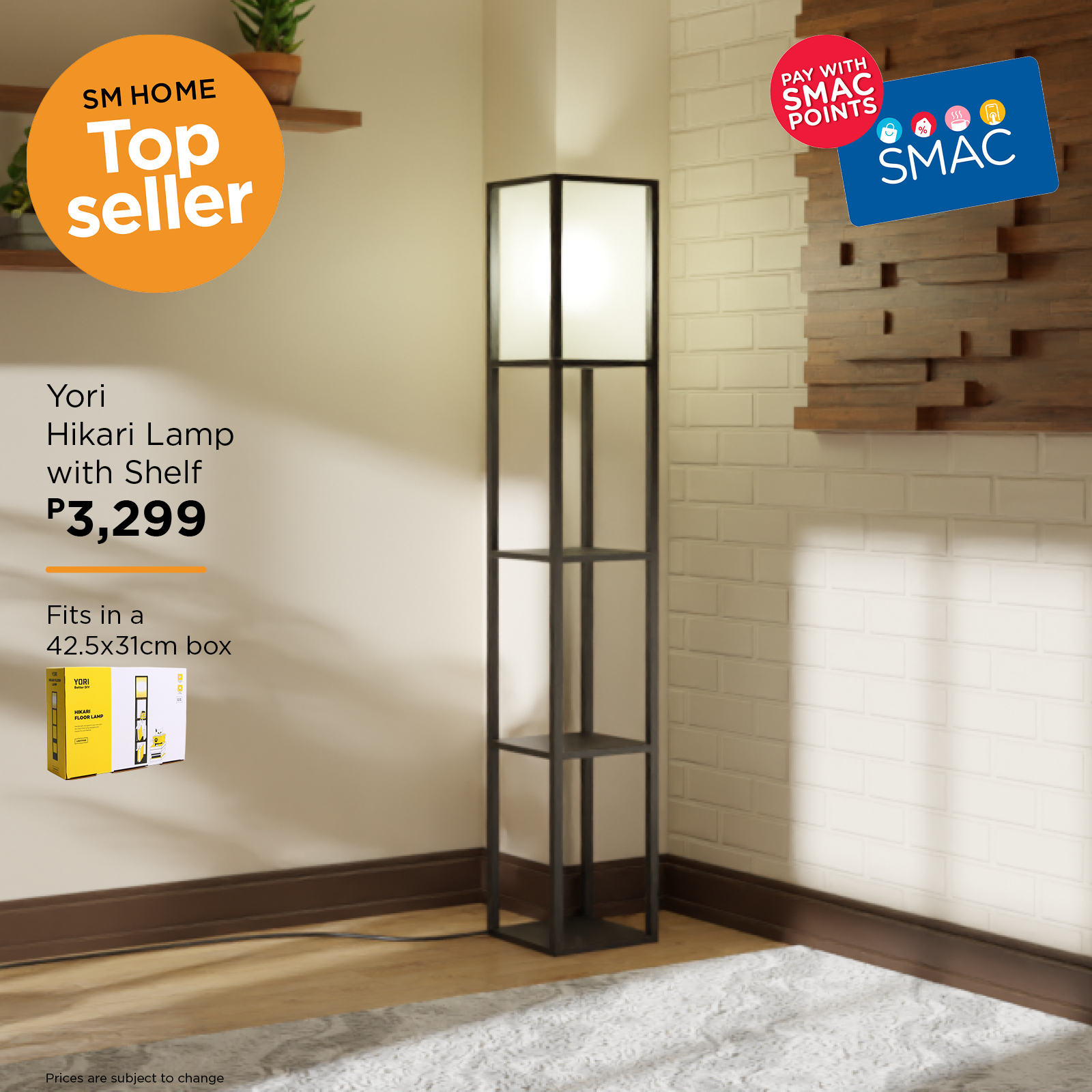 Sm home sale floor lamp