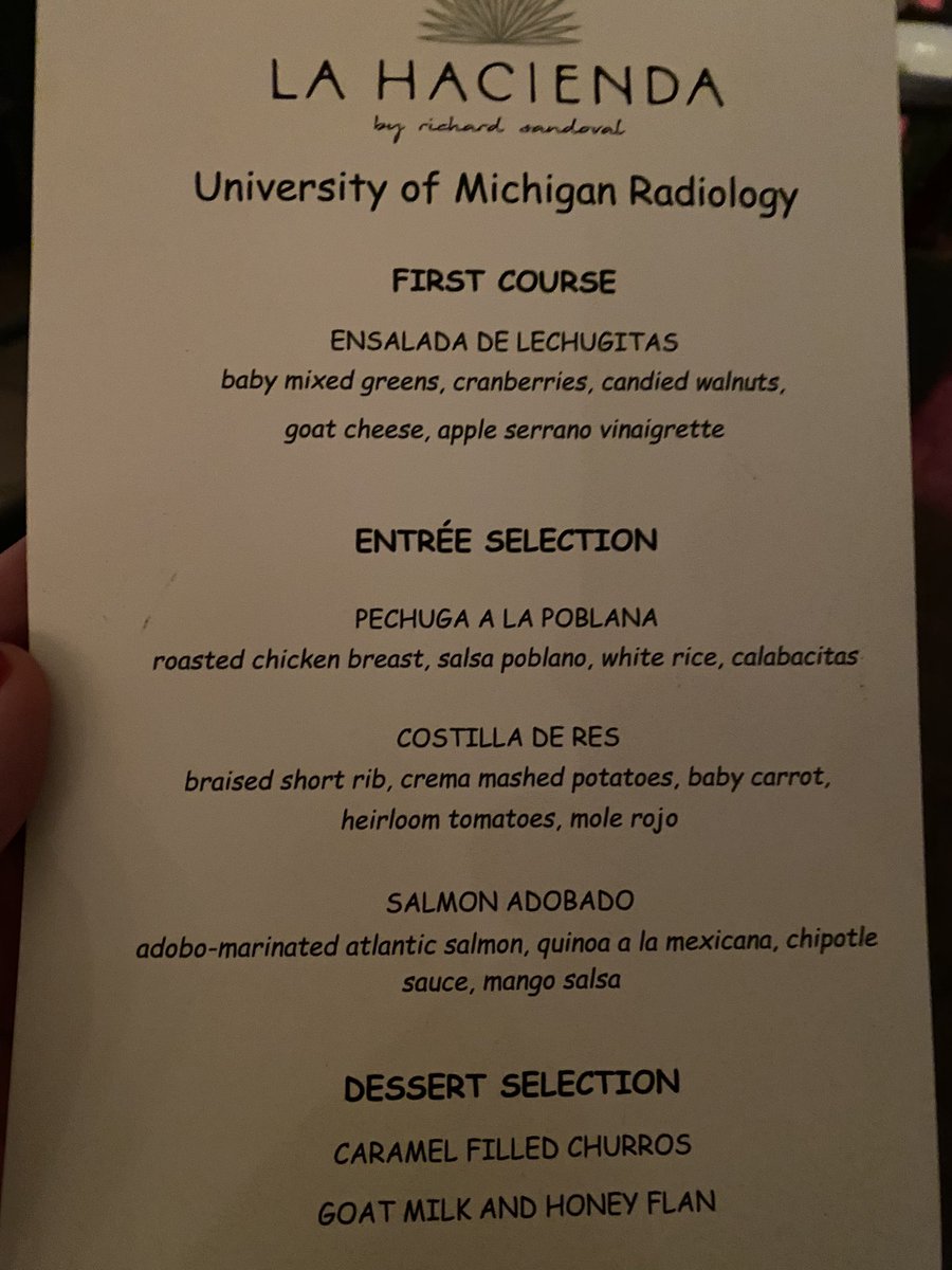 Great to reconnect with @UMichRadiology alumni and current and future trainees/faculty—family forever! @MRIvikas @AnanyaPanda15 @SoniaGaurMD @DrVicBaba @tanyarathMD @CaoiliMD