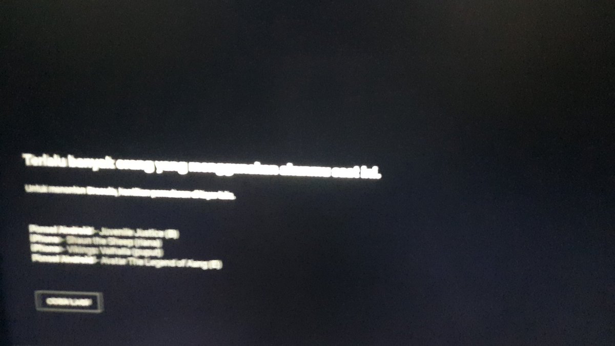 loverskjin's tweet image. Ini foto nya burem. ada yg jual netflix 1 user 1 profile gak? Yg murahh tp jan mahal2 atuh