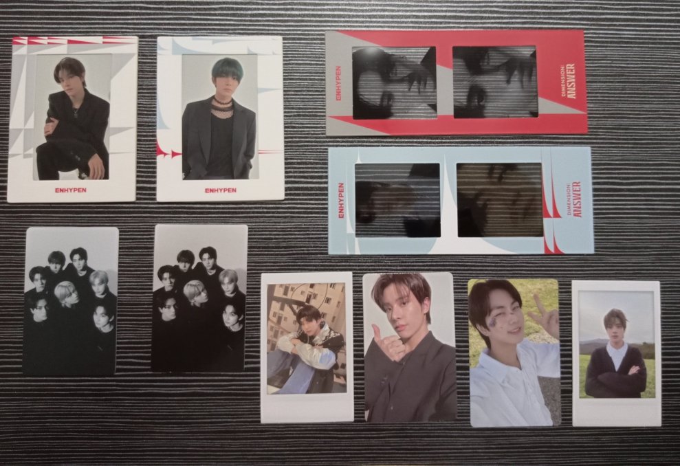 bluplecart's tweet image. ONHAND AND READY TO SHIP
ENHYPEN DIMENSION: ANSWER PHOTOCARDS /TINGI

PACKAGING FEE AND TOPLOADER ARE ALREADY INCLUDED IN THE PRICES

pls check and read the descriptions din po sa shopee☺️

shopee.ph/product/924675…