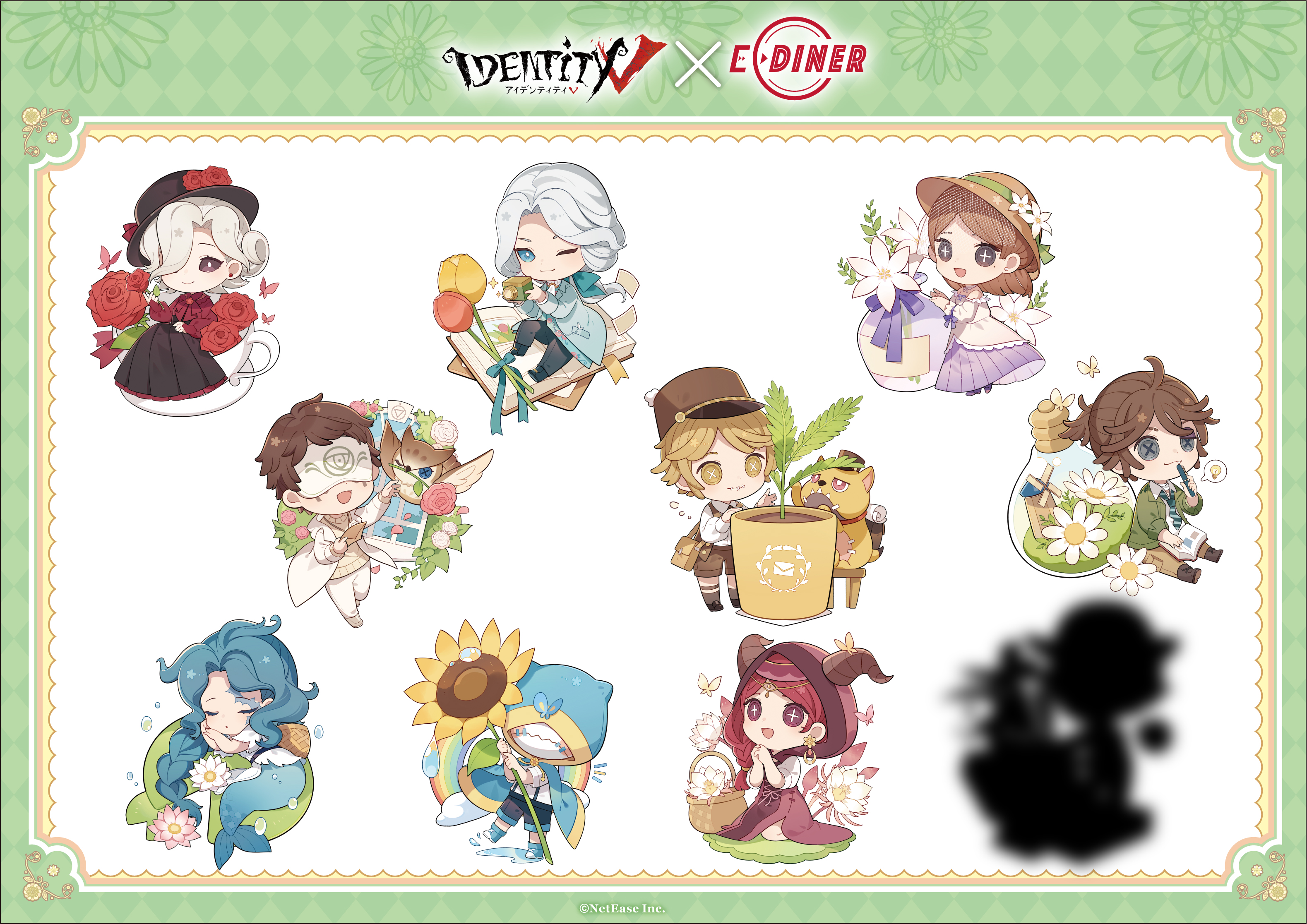 第五人格 アクリルスタンド＿写真家／メイド＆バトラー×スチーム