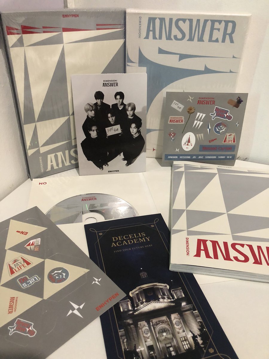 ck24___'s tweet photo. wts lfb enhypen ph

Dimension Answer Unsealed SET
with Folded Poster

Php 700 Only
ONHAND &amp; READY TO SHIP
inclusions on photo

Gcash or BPI MOP
SCO / Grab Lalamove MOD
Prio Payo

dm or mine https://t.co/8EyhBdFky6
