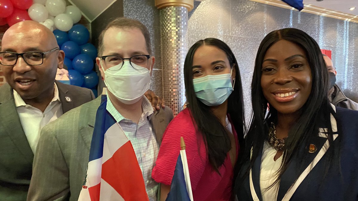 Bronx Borough President Vanessa L. Gibson (@bronxbp) on Twitter photo It was great seeing some of my fellow Borough Presidents out today. Looking forward to our continued work together for our respective boroughs and for the city.
We are just missing <a href="/BKBPReynoso/">Antonio Reynoso</a> & <a href="/VitoFossellaSI/">Vito Fossella</a>, but we held it down for them. It was great seeing some of my fellow Borough Presidents out today. Looking forward to our continued work together for our respective boroughs and for the city.
We are just missing <a href="/BKBPReynoso/">Antonio Reynoso</a> & <a href="/VitoFossellaSI/">Vito Fossella</a>, but we held it down for them.