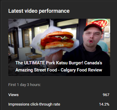 LeviCryptoGuy's tweet photo. First upload on my food review channel and we got nearly 1k views 🥰

Come check out this review of a katsu burger and let me know your thoughts!

WATCH HERE: https://t.co/nJ9fUJnS54 https://t.co/597tAsp7ZC