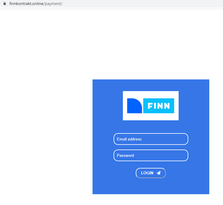 Dashowl's tweet photo. #Phishing against @FINN_no hosted by @Namecheap 
hxxps://finnkontrakt.online/payment/ https://t.co/m4nYt45n1w