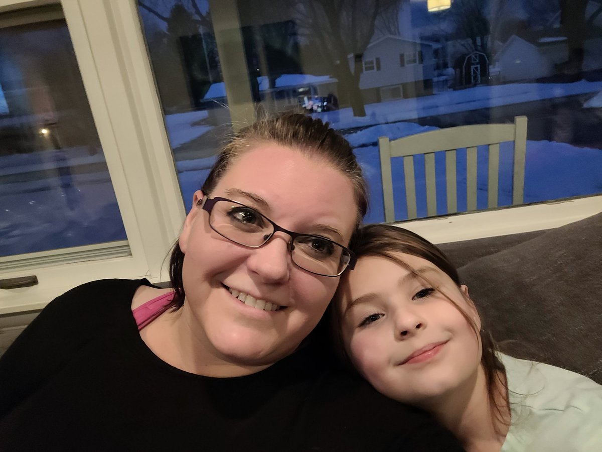 Post-run pic with my daughter (8), who wanted to run with me tonight. She's preparing for Girls on the Run next week & made it further than I thought. #BuildingStrongGirls #RaisingResilience