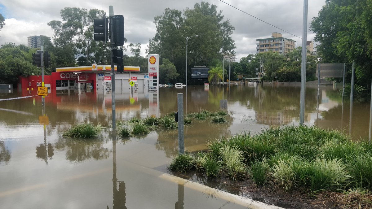The river is rising...