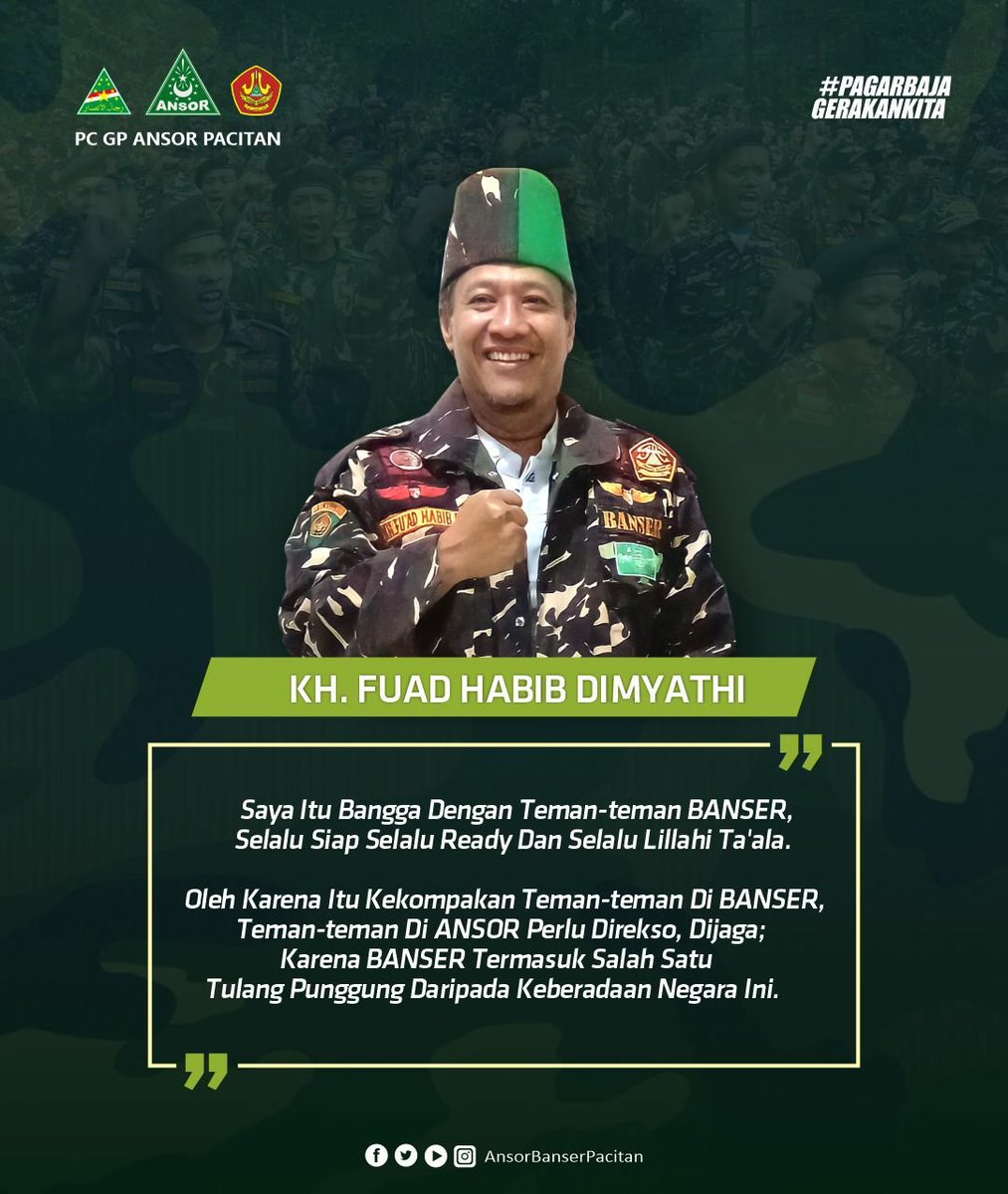 Nderek NU, Nderek Kyai NU
#ansorbanser
#ansorbanserpacitan