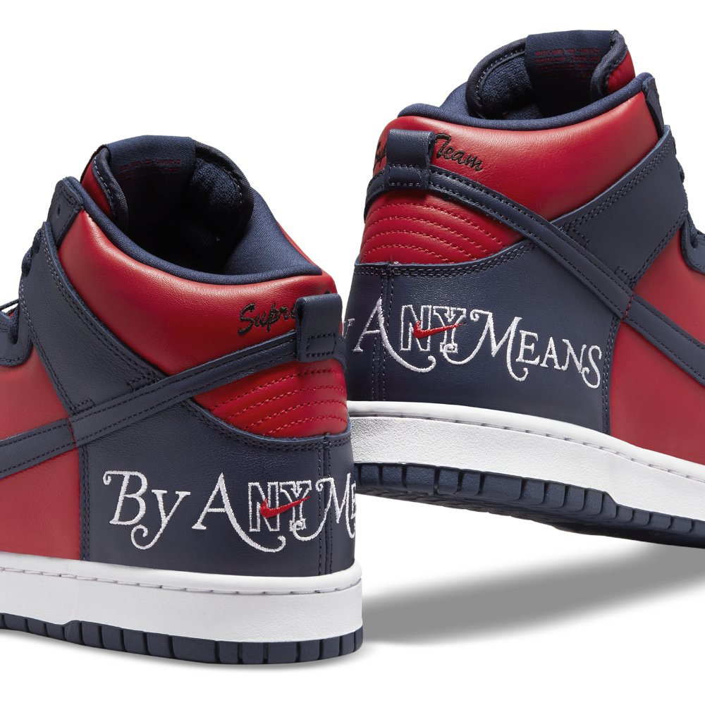 sneaker_wars's tweet photo. 【国内3月5日発売予定】シュプリーム × ナイキ SB ダンク ハイ "バイ エニー ミーンズ" 全3色
⇒https://t.co/GnC6k1tVd4
#sneakerwars #スニーカー #ナイキ https://t.co/YkyZXZXzgZ