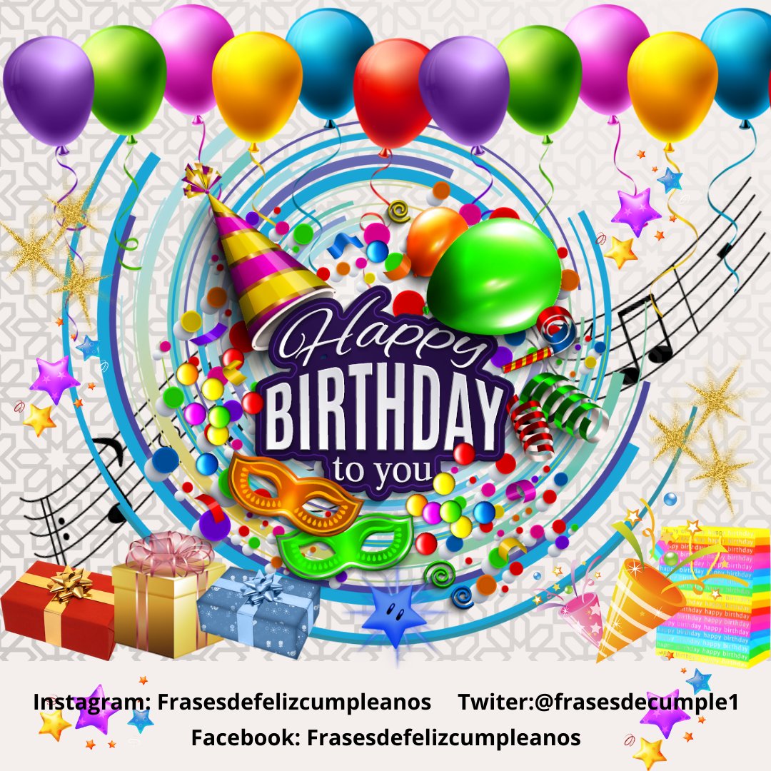 frasesdecumple1's tweet photo. #FelizCumpleaños #Frasesparafelicitar   Instagram: @frasesdefelizcumpleanos  facebook: @FrasesdeFelizCumpleanos https://t.co/JH4NriMNAo