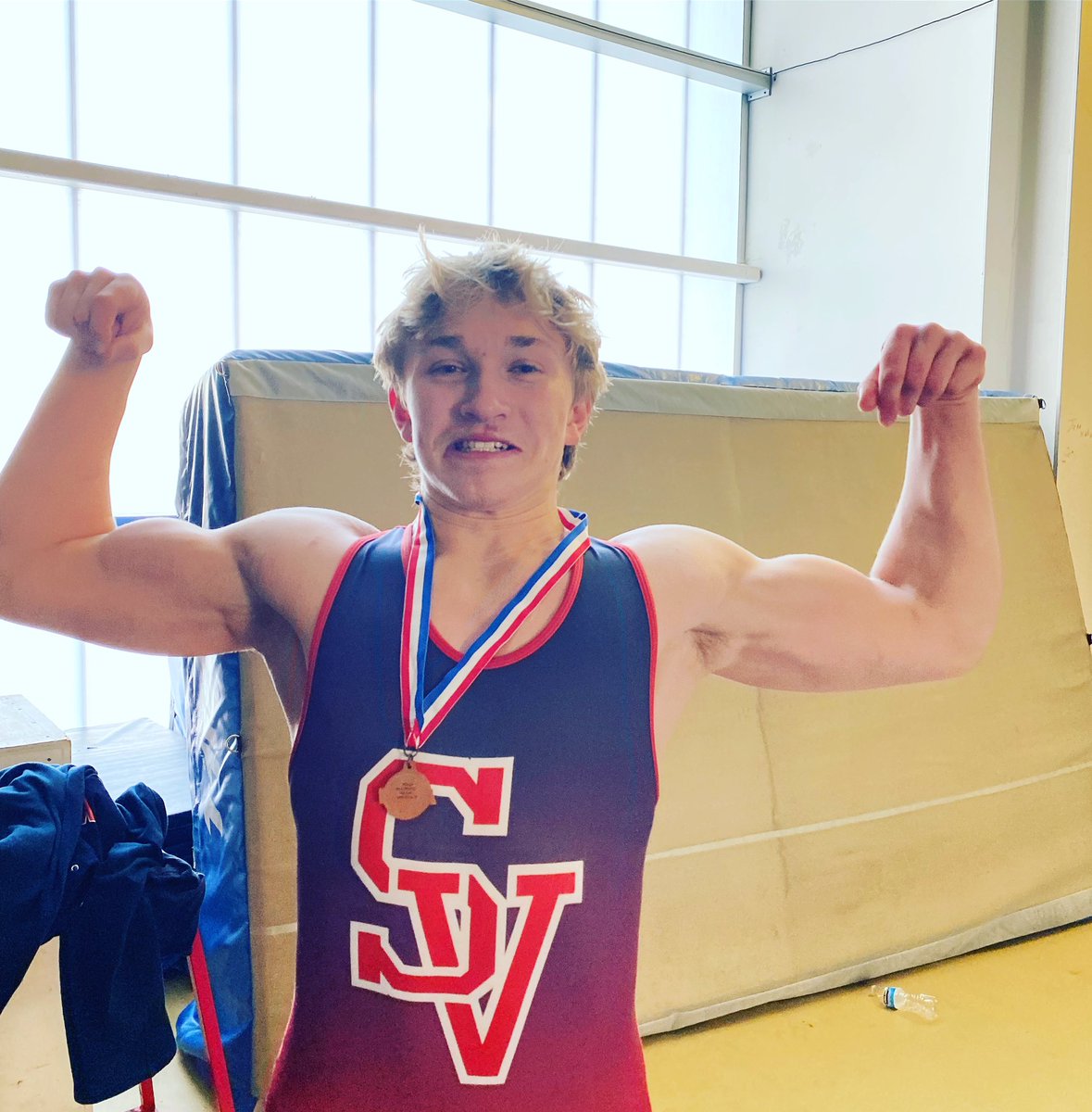 StV_Wrestling's tweet photo. Nikita Yakubyak punches his ticket to IWCOA Sectionals next week!

Go🦁 https://t.co/ERO9nQLLiJ