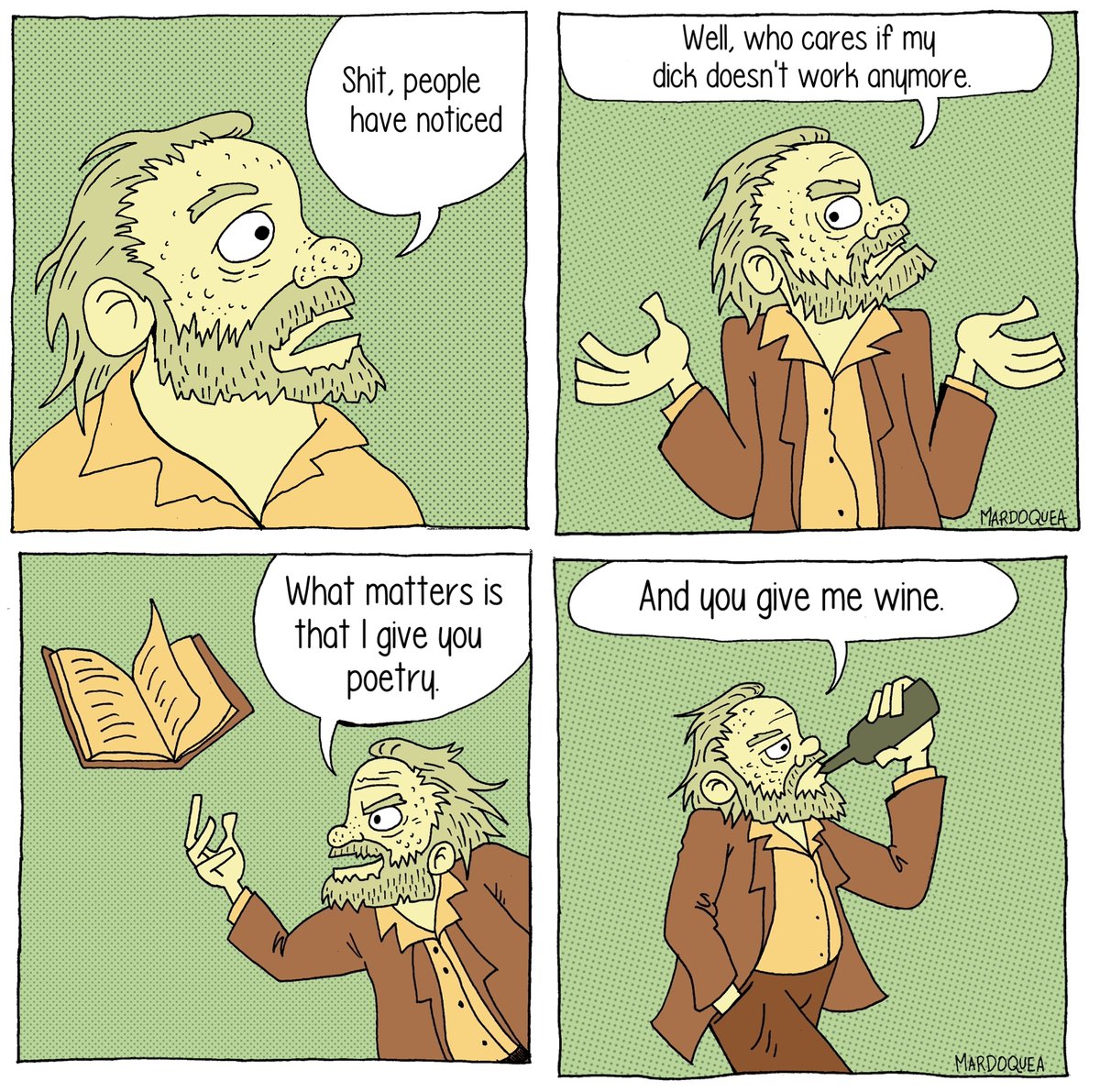 which one do you prefer wine or beer?
.
.
#Bukowski #CharlesBukowski #Comic #Literature #Books #Poetry