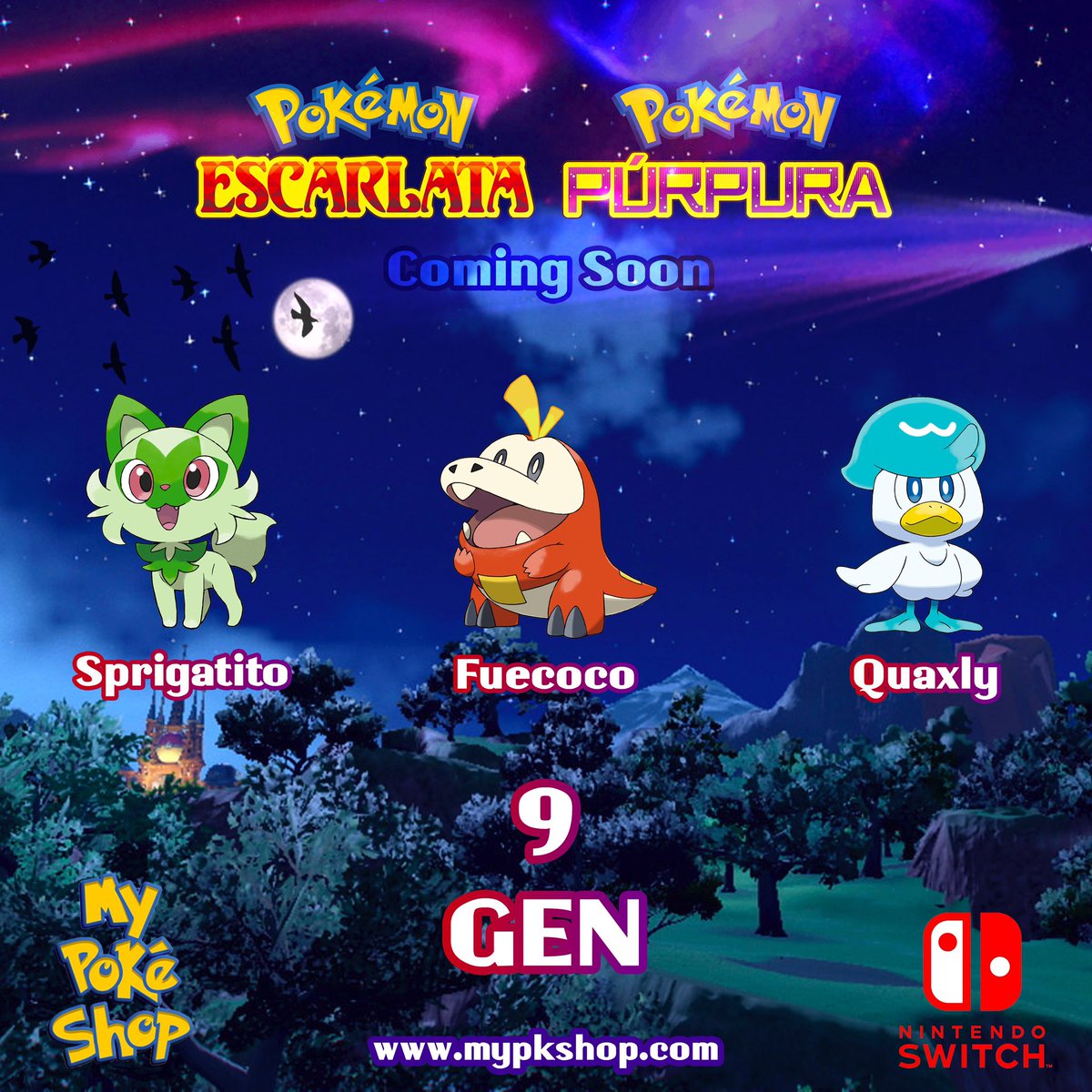 MyPokeShop's tweet photo. Una nueva aventura se aproxima. A finales del 2022 viviremos una nueva experiencia Pokémon. Están listos entrenadores?? Nosotros si!!! 

A new adventure is approaching. At the end of 2022 we will live a new Pokémon experience. Are you ready trainers?? We are ready!!!

#Pokemon https://t.co/TPMEax5elK