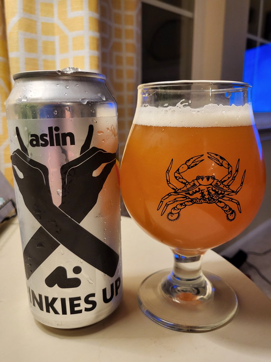 PatWood8's tweet photo. I'm just hoping I can wake up for work on time after drinking this delicious but #high #ABV #QIPA from @Aslin_BeerCo #beer #CraftBeer #eighteen #percent #enjoyresponsibly #virginia #maryland #drinklocal https://t.co/dlgnuRrb8H
