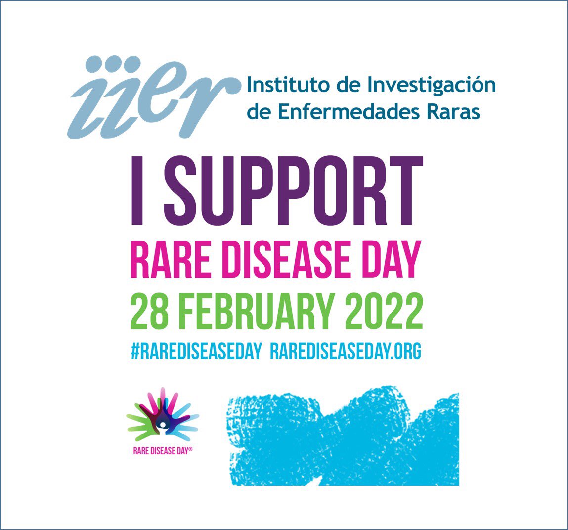 Today, February 28th, 
#IIER <a href="/SaludISCIII/">Instituto de Salud Carlos III (ISCIII)</a> supports #RareDiseasesDay  

✨Join us! 👍🏼
<a href="/FEDER_ONG/">FEDER | Enfermedades Raras</a> <a href="/mposada53/">Manuel Posada</a> <a href="/fjalonsogarcia/">Javier Alonso</a> <a href="/JavierGC280/">Javier García Castro</a> <a href="/IPdC1/">Ignacio Pérez de Castro</a> <a href="/beatrizmardel/">Beatriz Martinez</a> <a href="/Maria_J_Barrero/">Maria J Barrero</a> <a href="/Checho_casas/">Sergio Casas Tintó</a> <a href="/ml_martinez8/">MªLuisa Martínez</a> <a href="/eurordis/">EURORDIS-Rare Diseases Europe</a> @EJPRareDiseases