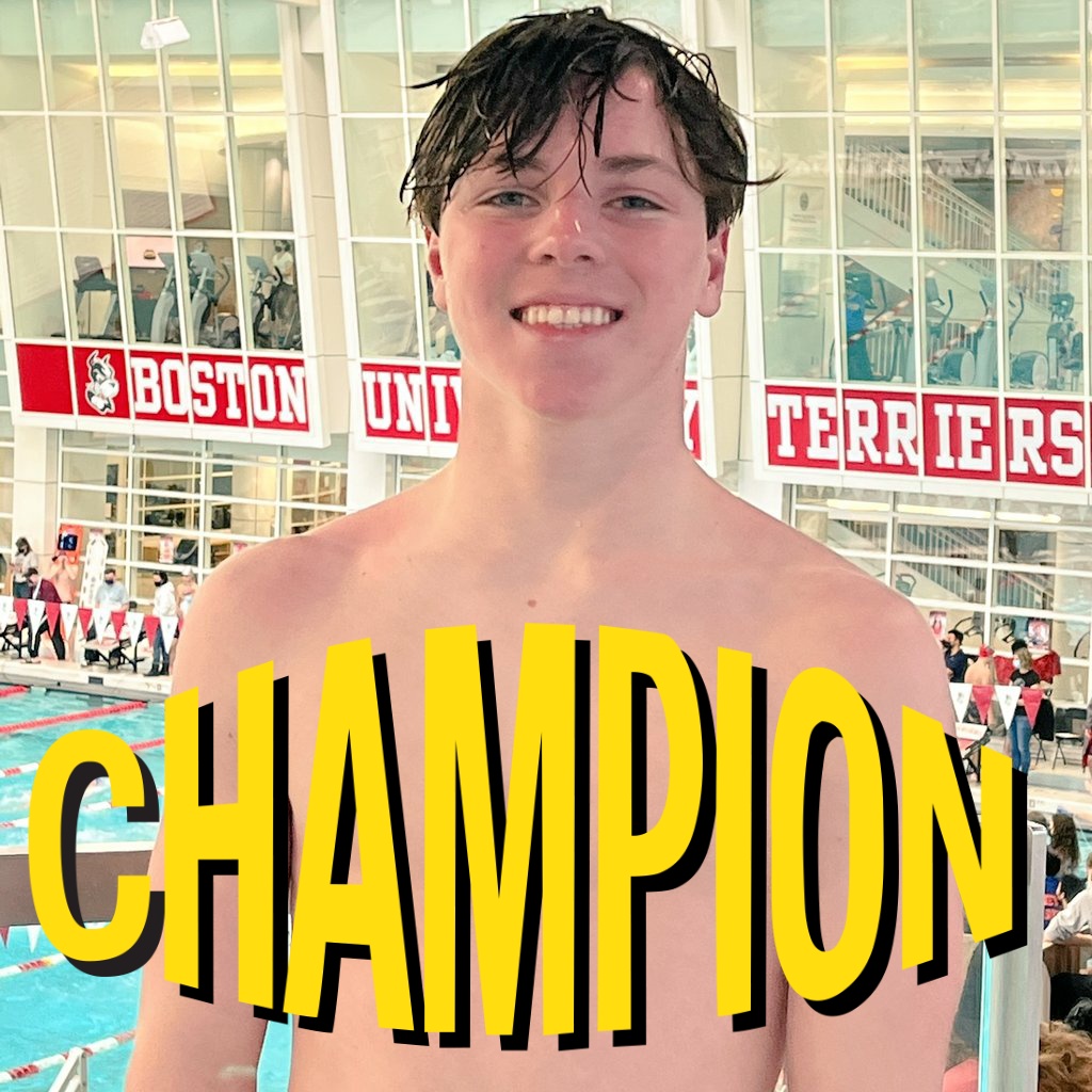 🚨 NEW SCHOOL RECORD! Sophomore Ryan Connors beat out a 2012 100 Fly record with a time of 53.12. He placed 5th in the State and also got a personal best in his 100 backstroke 55.94! @mhoule32 @AboroPrincipal <a href="/SunChronSports/">Sun Chronicle Sports</a> <a href="/HockomockSports/">HockomockSports</a>