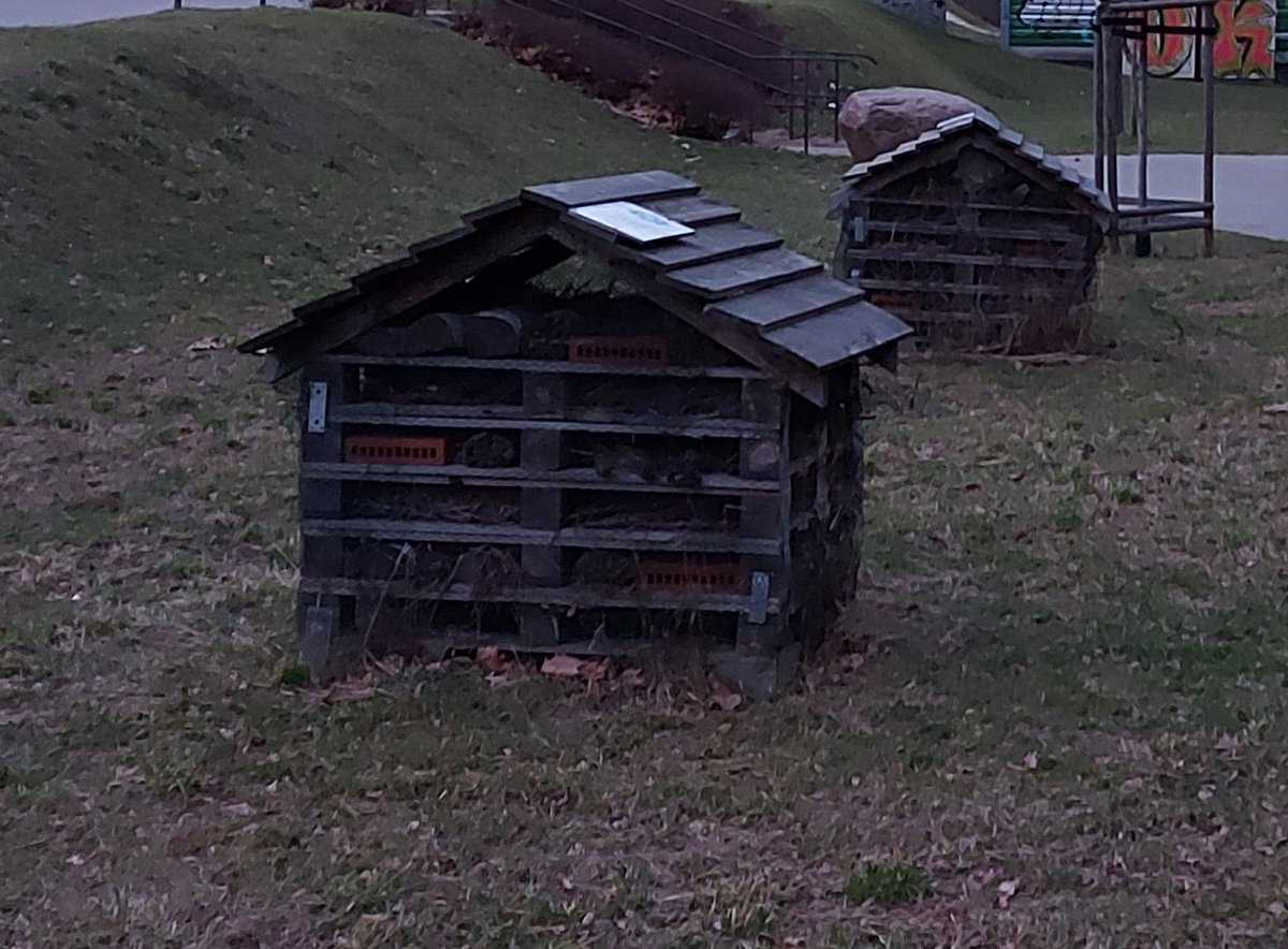 WarszawskiBlog's tweet photo. Mały park, dużo atrakcji😉 Little park, a lot of attractions😉 #hoteldlaowadów #infrastrukturasportowa #zieleń #parkKotańskiego #Włochy #Warszawa #insecthotel #sportinfrastructure #park #Warsaw https://t.co/DfVz73ndlb